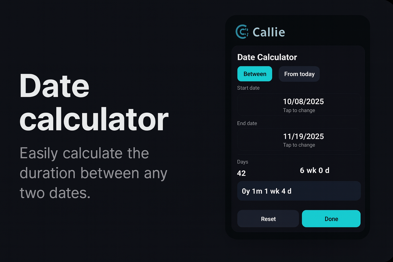 Date calculator